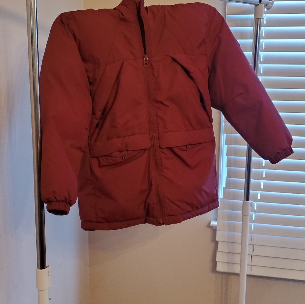 Boys Zara Burgundy coat